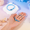 Adjustable Nylon Braided Bead Bracelets BJEW-TA00481-4