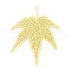 Brass Filigree Big Pendants KKC-T003-20G-1