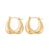 Ion Plating(IP) 304 Stainless Steel Hoop Earrings for Women EJEW-P279-26G-1