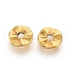 Tibetan Style Alloy Wavy Spacer Beads X-TIBEB-A101871-AG-LF-2