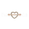 Zinc Alloy Crystal Rhinestone Nipple Rings WG47CF8-02-1