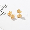 304 Stainless Steel Stud Earrings for Women STAS-Z117-16G-02-3