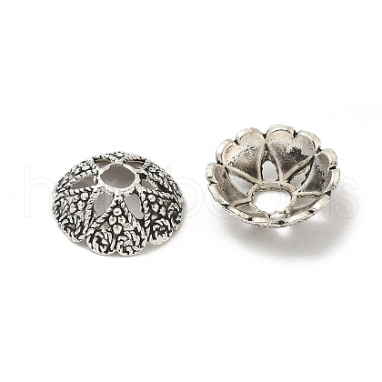Tibetan Style Alloy Beads TIBE-P003-62AS-1