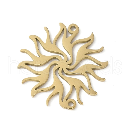 304 Stainless Steel Pendants STAS-E501-16G-1