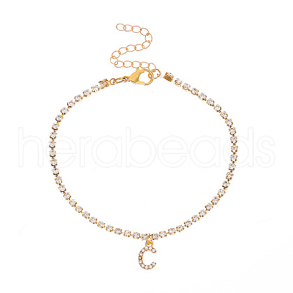 Fashionable and Creative Rhinestone Anklet Bracelets DA6716-3-1