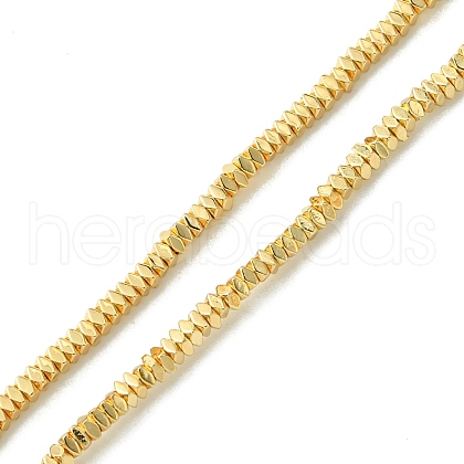 Electroplated Synthetic Non-Magnetic Hematite Beads Strands G-I360-T01-01-1