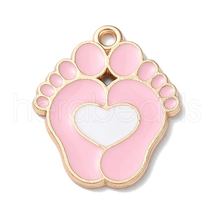 Alloy Enamel Pendants ENAM-C019-01KCG-01-1