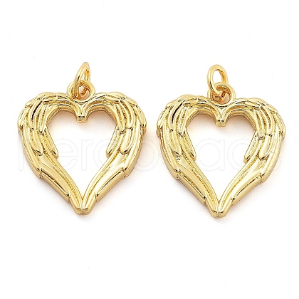 Rack Plating Brass Pendants KK-S371-04G-02-1