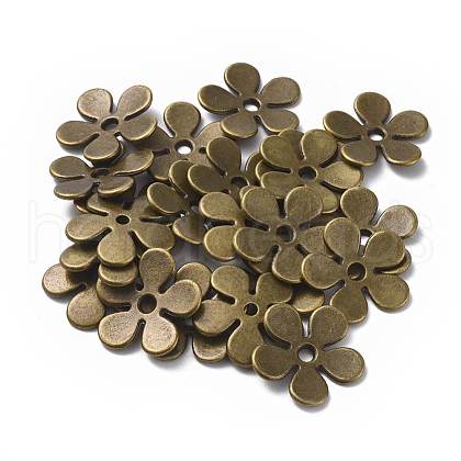 Tibetan Style Alloy Bead Caps MLF10402Y-NF-1