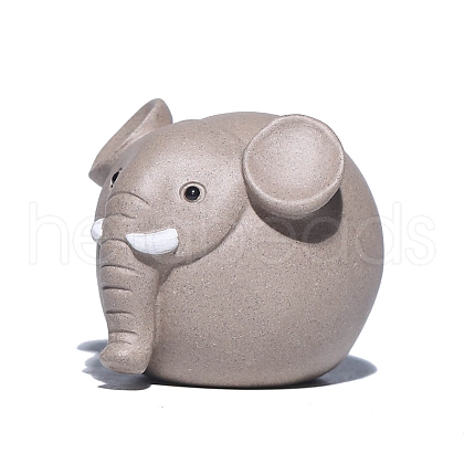 Ceramics Tea Pet Elephant Display Decoration PW-WG20283-01-1