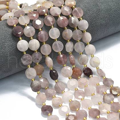 Natural Quartz Beads Strands G-C116-A116-01-1