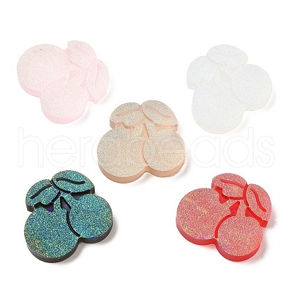 Translucent Resin Cabochons CRES-Z001-06-1