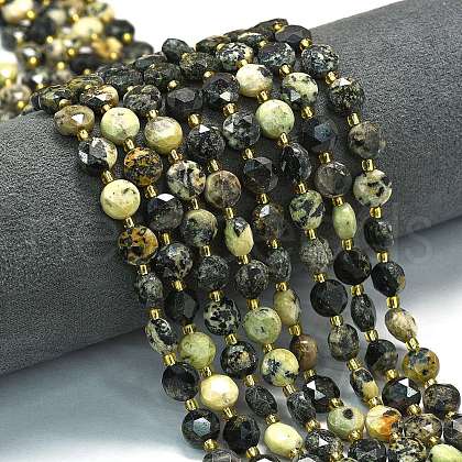 Natural African Turquoise(Jasper) Beads Strands G-C116-A23-02-1