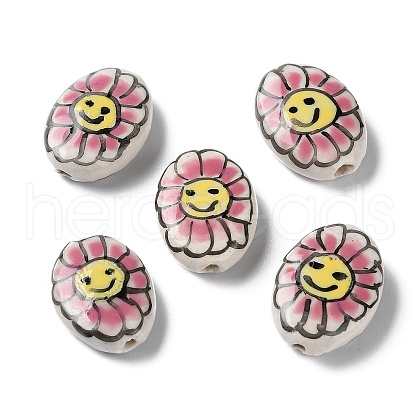 Handmade Porcelain Beads PORC-G011-04H-1