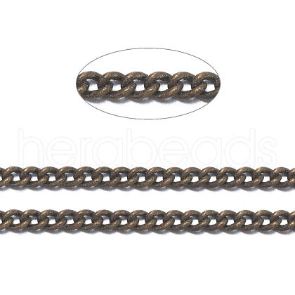 Brass Twisted Chains X-CHC-S100-AB-NF-1
