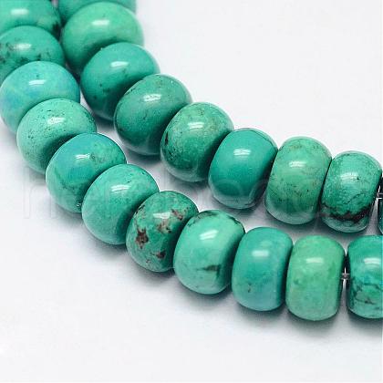 Natural Magnesite Bead Strands G-G915-08-1