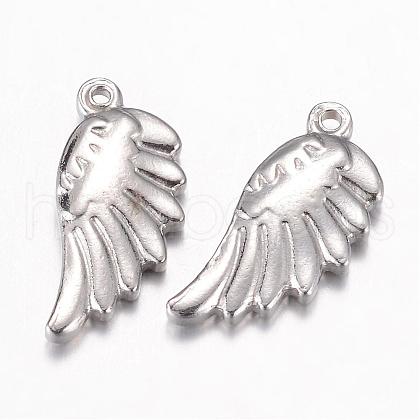 201 Stainless Steel Pendants STAS-G071-01P-1