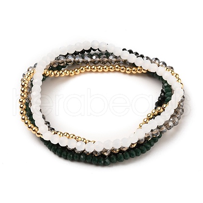 Stretch Bracelets Sets BJEW-JB05573-01-1