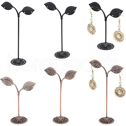3 Pcs Iron Earring Displays Sets EDIS-FG0001-09-1