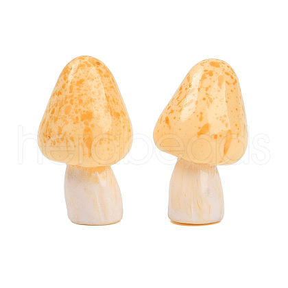 Mushroom Series Resin Display Decorations DJEW-S002-01D-1