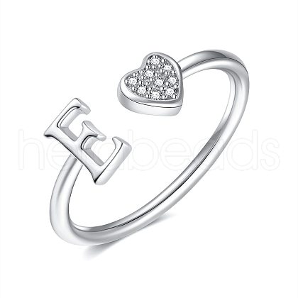 Adjustable Brass Rhinestone Cuff Rings for Women FS-WGEAD33-05-1