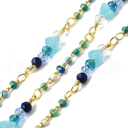 Brass Enamel Ball Chains CHS-H112-13G-1