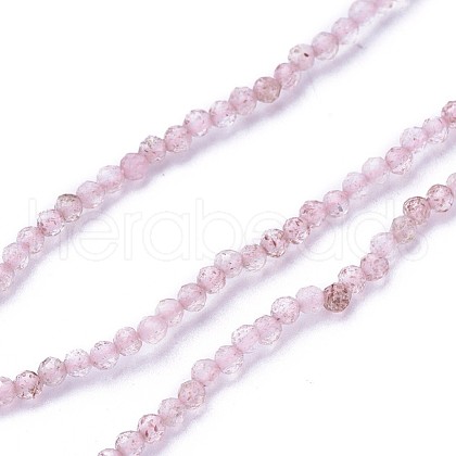 Natural Strawberry Quartz Beads Strands G-F619-16A-2mm-1