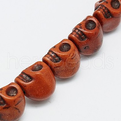 Synthetic Turquoise Beads Strands TURQ-G113-10x12mm-02-1