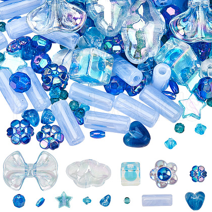 SUNNYCLUE Acrylic  Beads Set OACR-SC0001-71A-1