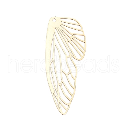 Rack Plating Brass Big Pendants KK-H454-08KCG-1
