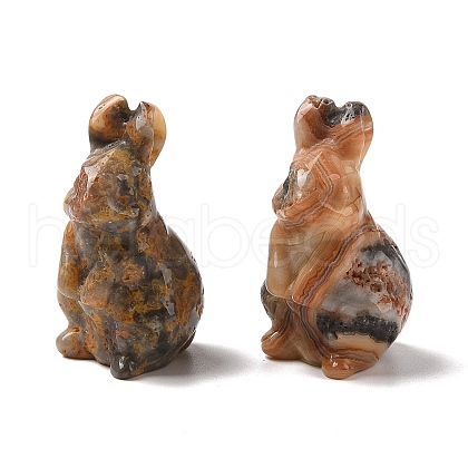 Natural Crazy Agate Sculpture Display Decorations G-C244-01F-1