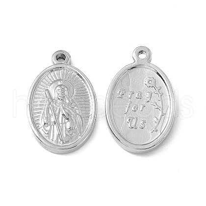 Non-Tarnish 201 Stainless Steel Pendants STAS-J401-VC624-1