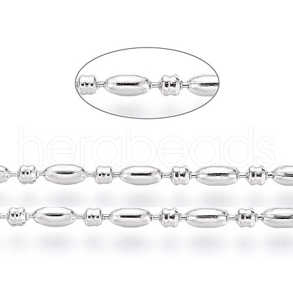 Non-Tarnish 304 Stainless Steel Ball Chains CHS-L024-022E-1