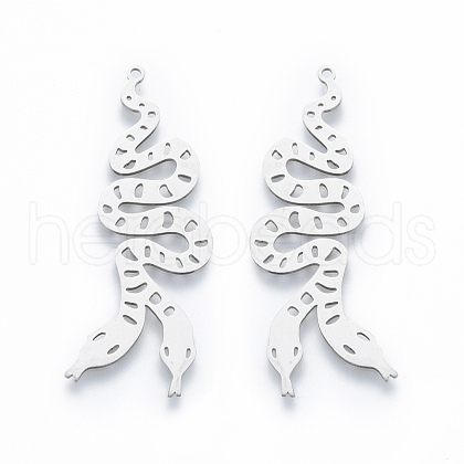 Non-Tarnish 201 Stainless Steel Pendants STAS-N090-LA910-1-1