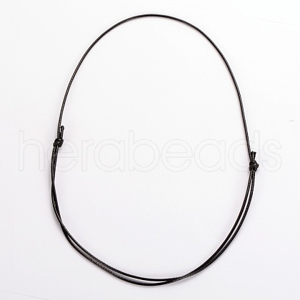 Korea Waxed Polyester Cord Necklace Making AJEW-PH00620-01-1