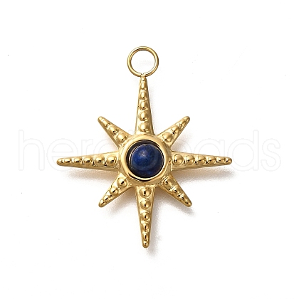 Natural Lapis Lazuli Pendants STAS-A104-06G-02-1