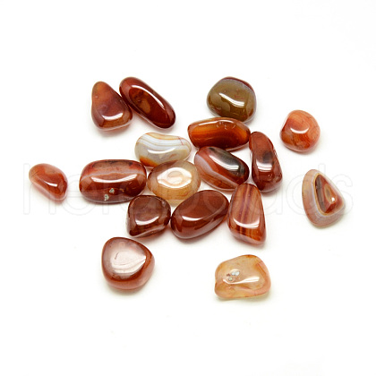 Natural Red Agate Beads G-Q947-30-1