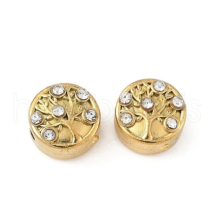 304 Stainless Steel Crystal Rhinestone Beads STAS-U050-01A-G-1