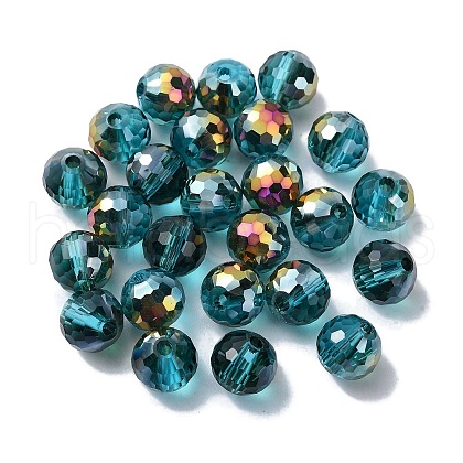 AB Color Plated Glass Beads EGLA-P059-02A-AB10-1