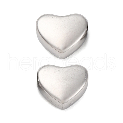 304 Stainless Steel Beads STAS-C128-04C-P-1