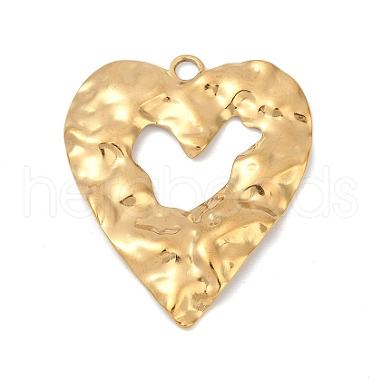 304 Stainless Steel Pendants STAS-S175-43M-G-1