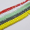 Electroplate Glass Bead Strands EGLA-J047-3x2mm-M-1