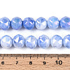 Electroplate Glass Beads Strands GLAA-N010-10mm-08-3