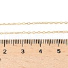 Brass Cable Chain Necklaces for Women Men NJEW-Z068-02G-02-5
