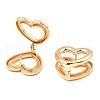 Brass Hoop Earrings EJEW-I289-01KCG-2