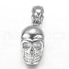 316 Surgical Stainless Steel Pendants STAS-P039-107M-2