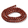 Natural Red Jasper Beads Strands G-J400-E15-02-3