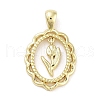 Rack Plating Brass Pendants KK-Z064-24G-01-1