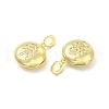 Brass Micro Pave Clear Cubic Zirconia Locket Pendants KK-H441-43A-LG-3