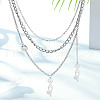 Unicraftale 10Pcs 201 Stainless Steel Pendants STAS-UN0060-25-5